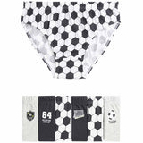 MS Boys Cotton Football Briefs 7 Pack 2-3 Years Black Mix