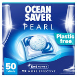 OceanSaver Pearl All in One 50 Plastic Free Dishwasher Tablets