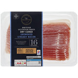 MS Select Farms British 16 Unsmoked Streaky Bacon Dry Cured