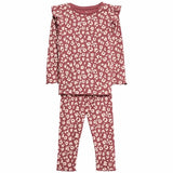 M&S Leopard Jersey Outfit, 3-6 Months, Pink