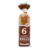 Warburtons Sliced Wholemeal Rolls