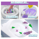 Duck Deep Action Gel Toilet Liquid Virtual Violet