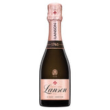 Champagne Lanson Le Rose Label Half Bottle