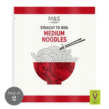 MS Straight to Wok Medium Noodles