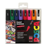 Posca PC-5M Essential Colour Pens - 8 pack