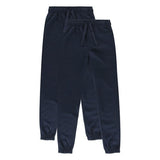 M&S Kids Cotton-Rich Joggers, 6-7 Years, Navy