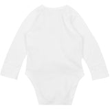 MS Baby Cotton Long Sleeve Bodysuits White 6-9 Months