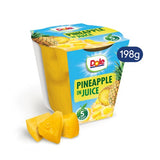 Dole Tropical Gold Pineapple Chunks in Juice Fruit Pot