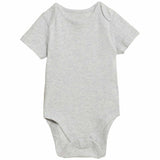 MS 7pk Lion Bodysuits 18-24 M Grey Mix