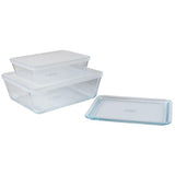 Pyrex Bake Cook Store Glass Dish Set