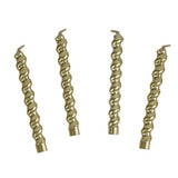 Talking Tables Gold Twirl Birthday Candles