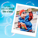 Organix Strawberry Puffcorn Toddler Snacks Multipack 12 months