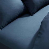 M&S Cotton Rich Fitted Sheet, Single Navy