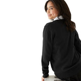 MS Black 2pk Cotton Cardigan 3-4Y