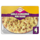 Pataks Garlic Coriander Mini Naan Breads