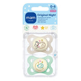 MAM Night 0-6m Soother 2pk