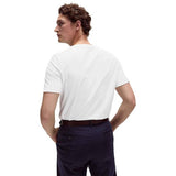 M&S Mens Cotton Crew Neck T-Shirt, XL, White