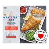 MS 4 Battered Cod Fillets Frozen