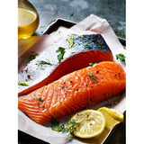 MS Scottish 2 Salmon Fillets Skin On