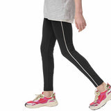 M&S Bundle Legging Side Tape, 7-8 Years, Black