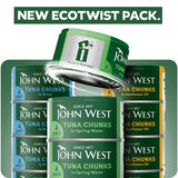 John West Tuna Chunks in Spring Water 4x125g 102g drained