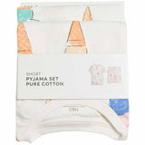 MS Girls Pure Cotton Ice Cream Print Pyjamas 10-11 Years