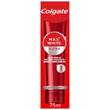 Colgate Max White Ultra Active Foam At Home Teeth Whitening Toothpastee