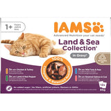 Iams Delights Adult Land Sea Collection in Gravy Multipack
