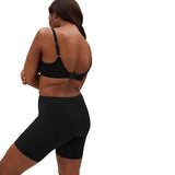 M&S Womens Light Control Thigh Slimmers, 2 Pack, 10, Black