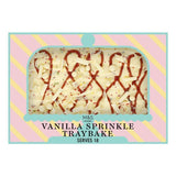 MS Vanilla Sprinkle Traybake