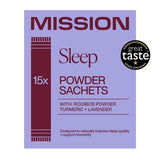 MISSION Sleep Rooibos Powder Sachets with Turmeric Lavender