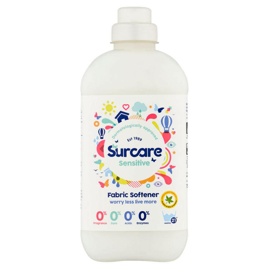 Surcare Sensitive Fabric Softener GOODS ASDA