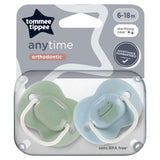 Tommee Tippee Anytime 2 Soothers 6 - 18 Months GOODS ASDA
