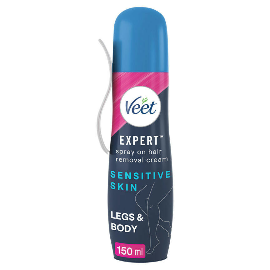 Veet Expert Spray On Hair Removal Cream Legs & Body GOODS ASDA