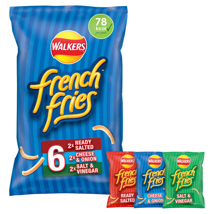 Walkers French Fries Variety Multipack Crisps GOODS ASDA