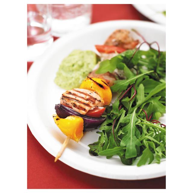 White 22cm Recyclable Paper Plates 50 per pack GOODS M&S