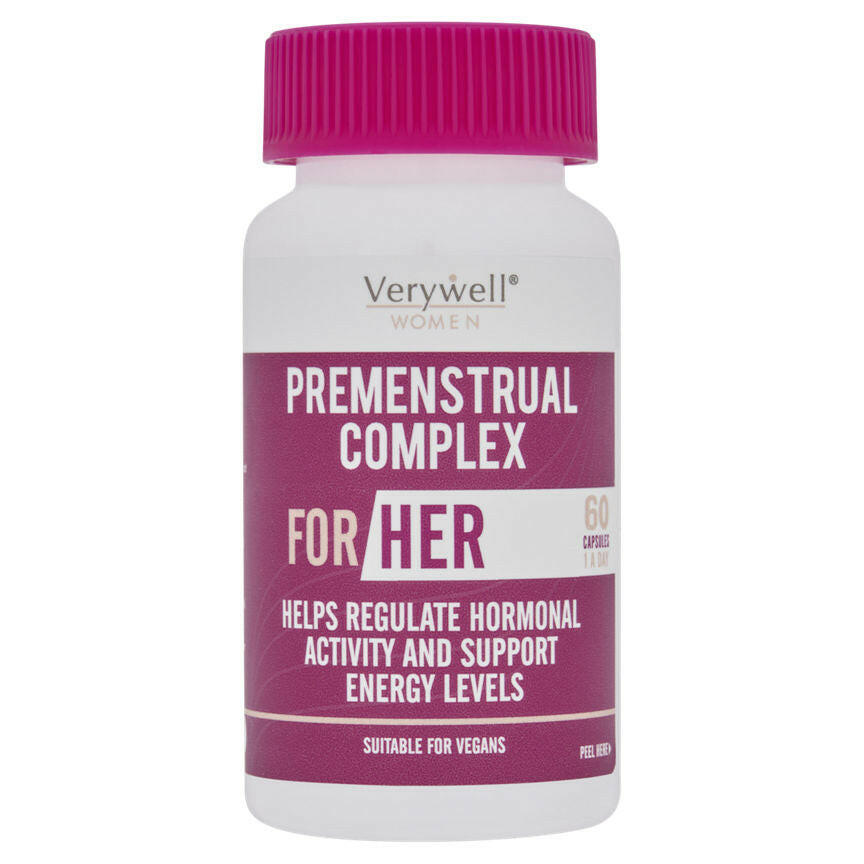 Verywell Women Premenstrual Complex for Her 1 A Day 60 Capsules GOODS ASDA