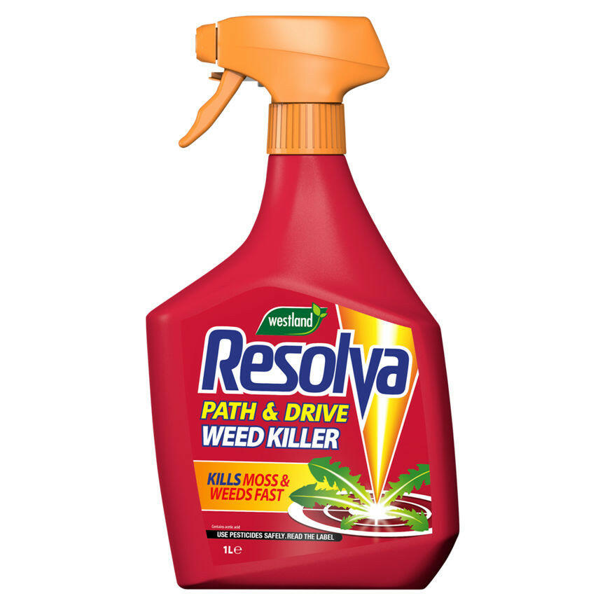 Westland Garden Health Resolva Path & Drive 2 in 1 Weedkiller 1L GOODS ASDA