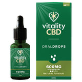 Vitality CBD Natural Oral Drops 600mg 30ml GOODS M&S
