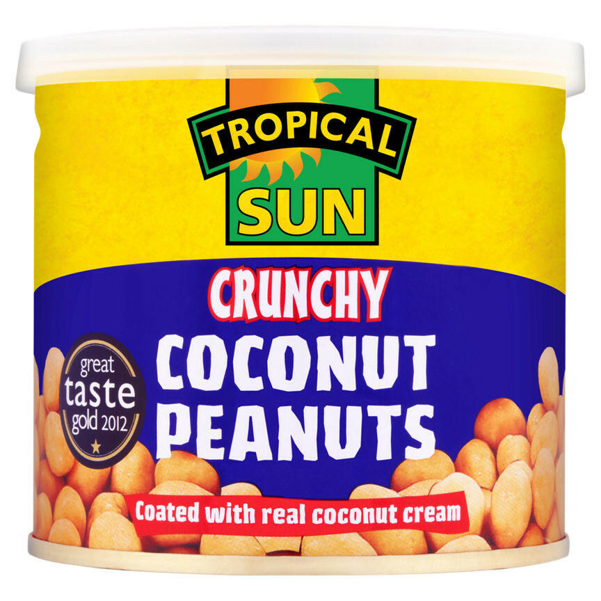 Tropical Sun Crunchy Coconut Peanuts GOODS ASDA