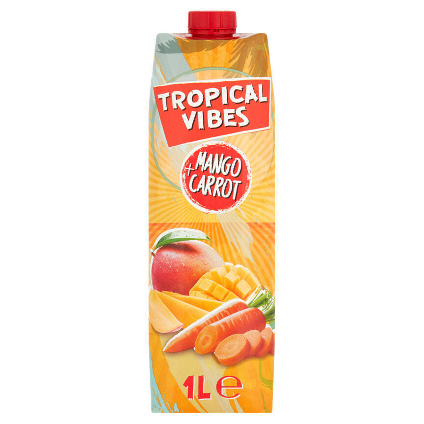 Tropical Vibes Mango & Carrot Juice GOODS ASDA
