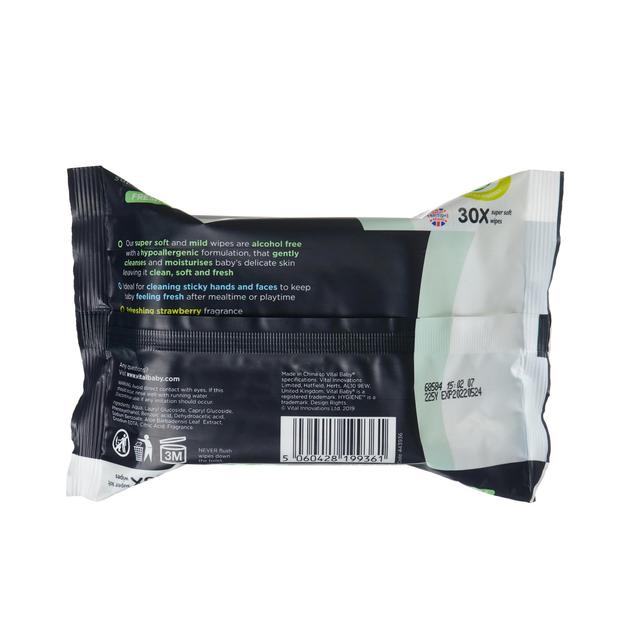 Vital Baby Fruity Fragrance Hand & Face Wipes 30 per pack GOODS M&S