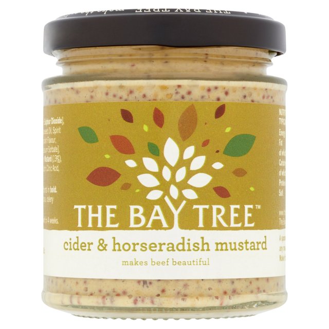 The Bay Tree Cider & Horseradish Mustard 180g GOODS M&S