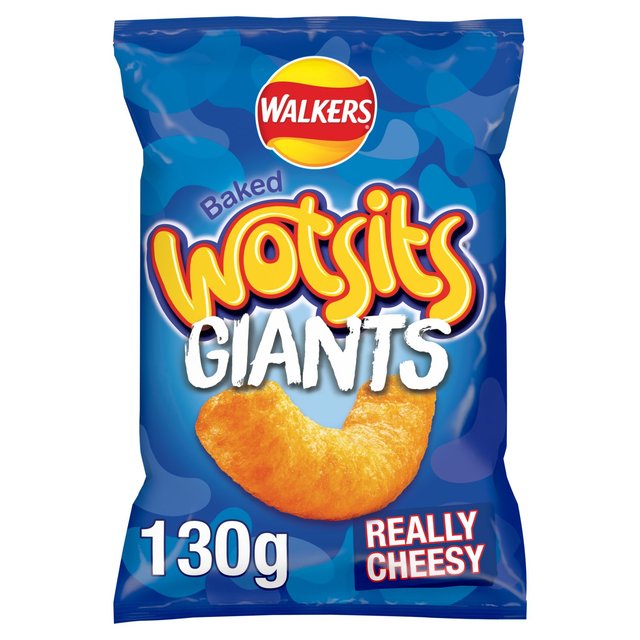 Walkers Wotsits Giants Cheese Sharing Bag Crisps 130g GOODS M&S