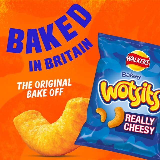 Walkers Wotsits Giants Cheese Sharing Bag Crisps 130g GOODS M&S