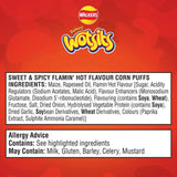 Walkers Wotsits Sweet & Spicy Flamin Hot Multipack Snacks 6 per pack GOODS M&S