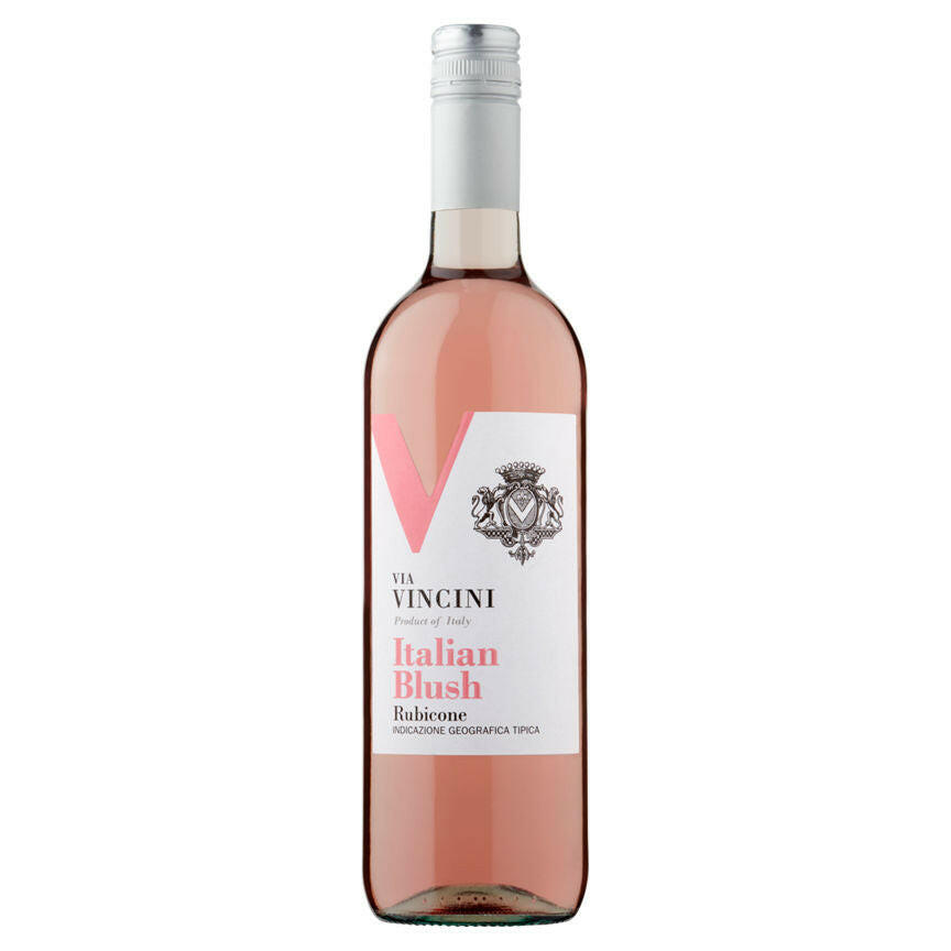 Via Vincini Italian Blush Rubicone 75cl GOODS ASDA