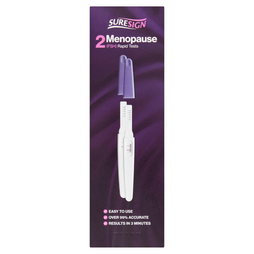 Suresign 2 Menopause (FSH) Rapid Tests GOODS ASDA