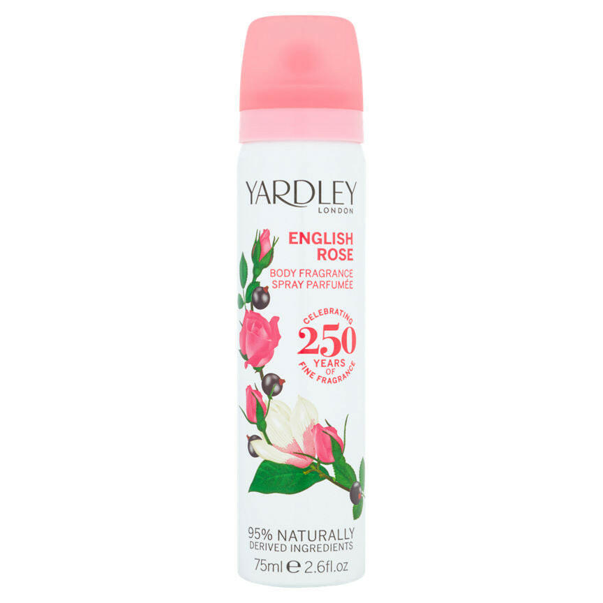Yardley London English Rose Deodorising Body Fragrance GOODS ASDA