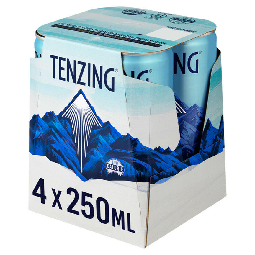 Tenzing 4 Natural Energy Drinks GOODS ASDA